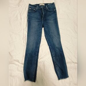 Denim Forum Deep Blue Straight Leg Jeans